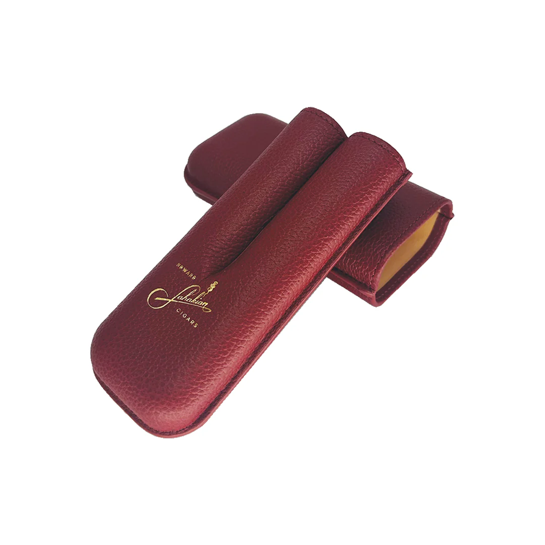 Edward Sahakian 2 cigar case - Red - Image 2