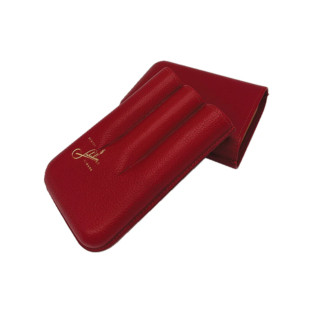 Edward Sahakian 3 cigar case - Red - Image 2