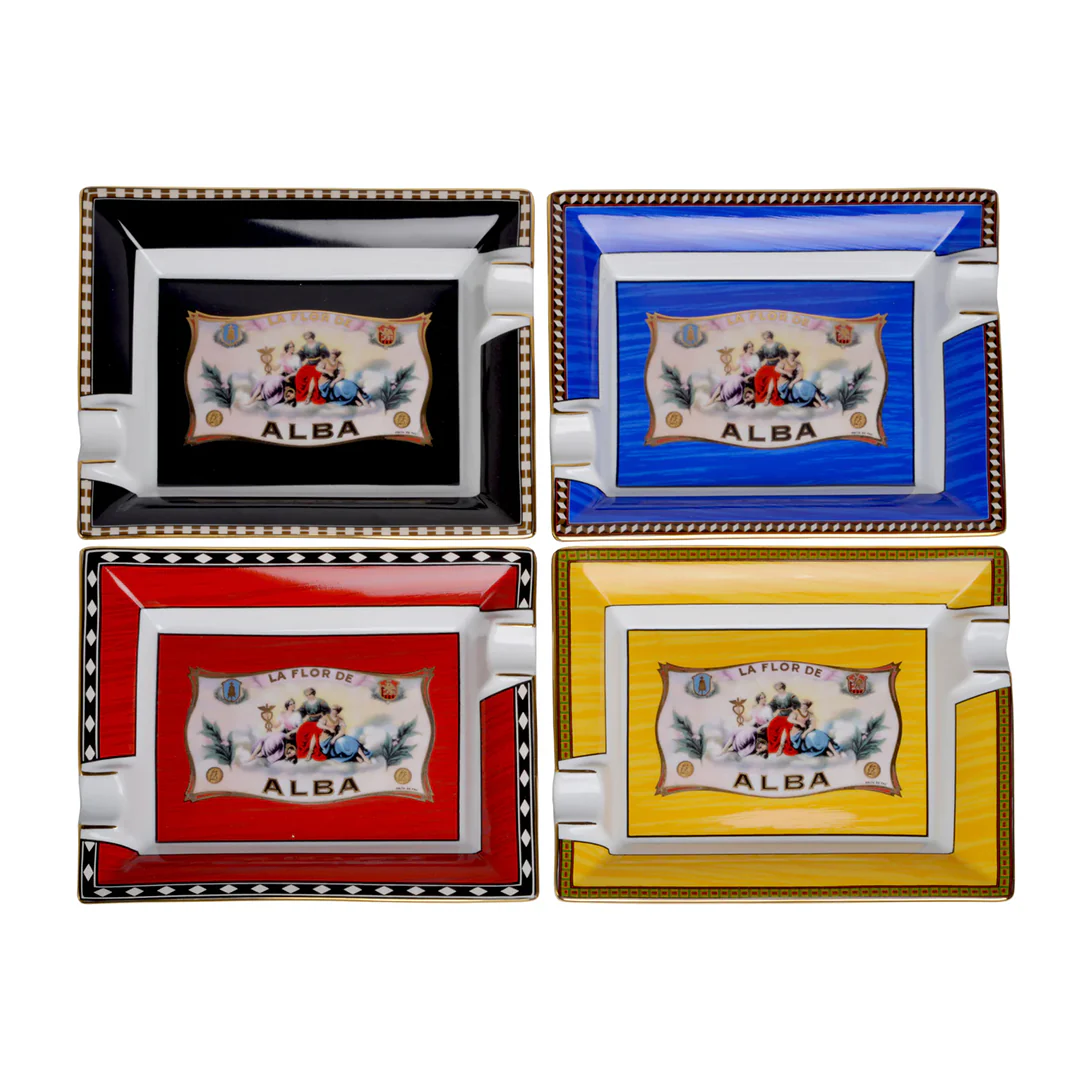 Elie Bleu Alba Ashtray - Red - Image 4