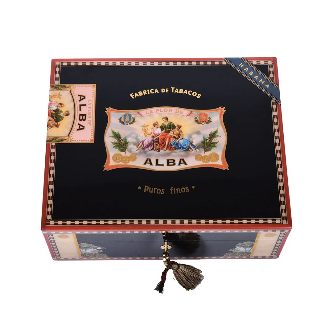 Elie Bleu Flor de Alba Black - 75 Count Humidor - Image 3