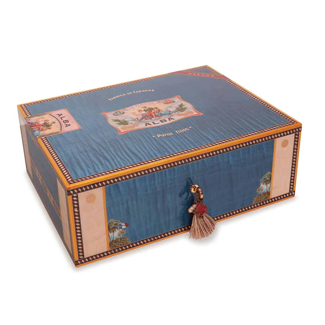 Elie Bleu Flor de Alba Blue - 200 Count Humidor