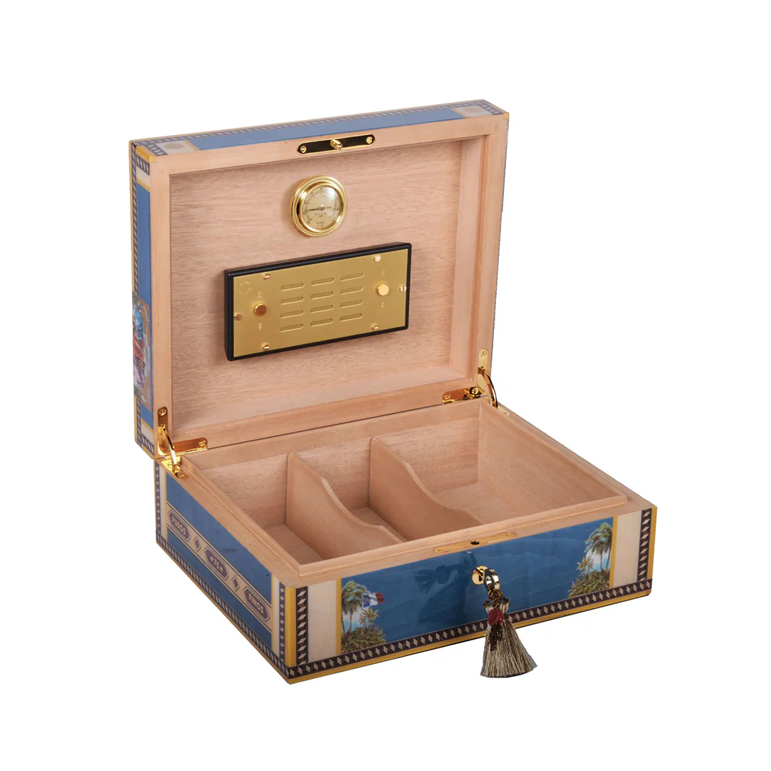 Elie Bleu Flor de Alba Blue - 75 Count Humidor - Image 2