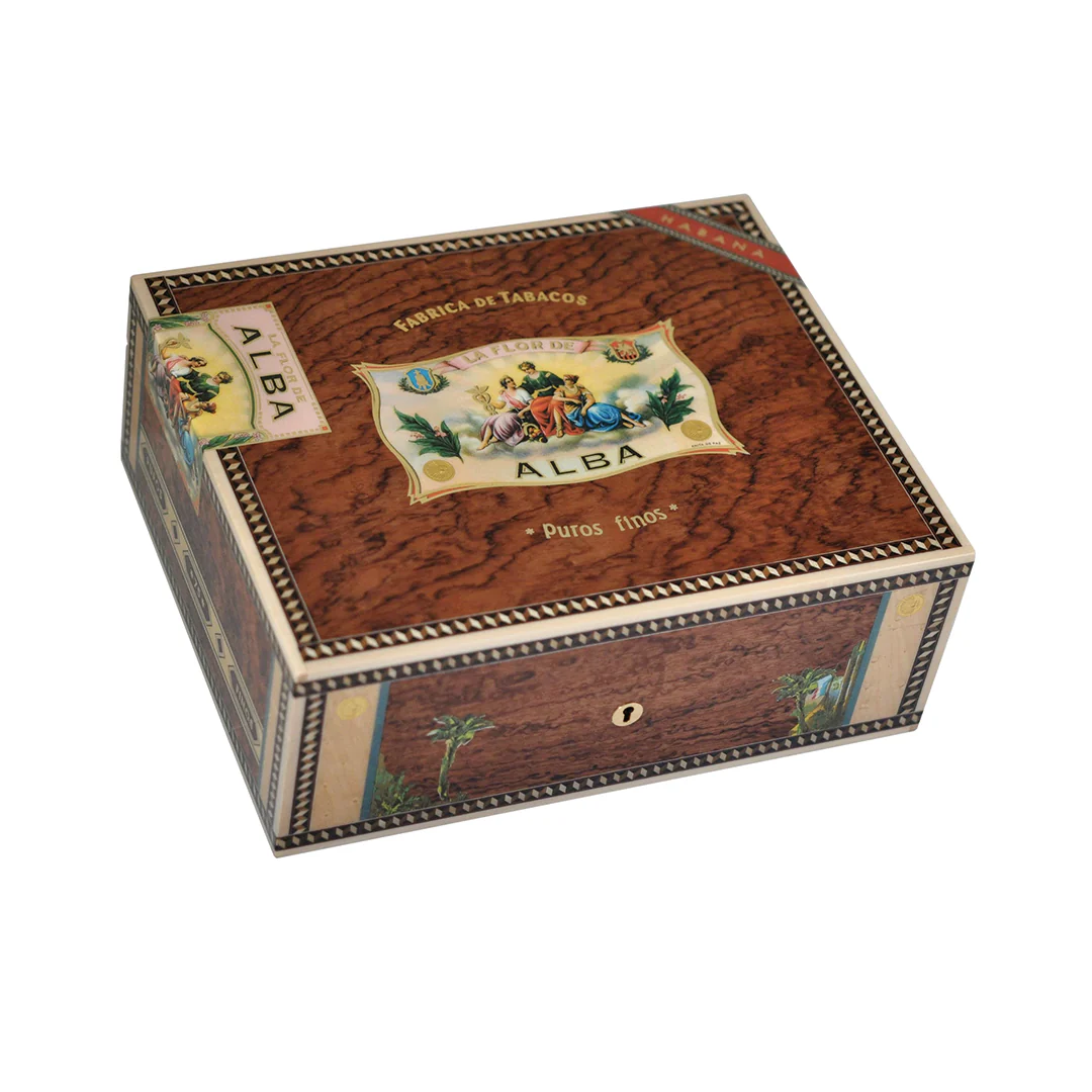 Elie Bleu Flor de Alba Bubinga - 75 Count Humidor
