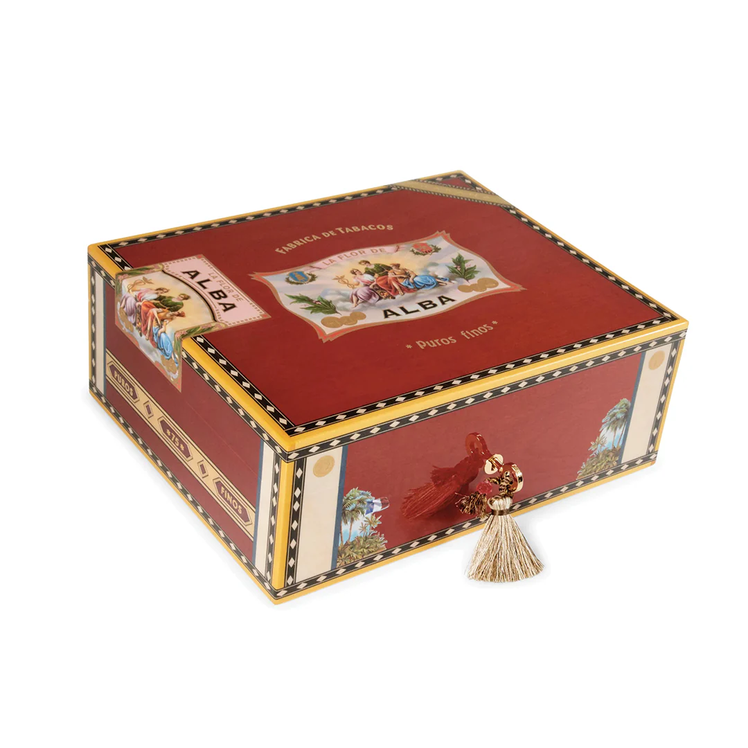 Elie Bleu Flor de Alba Red - 75 Count Humidor