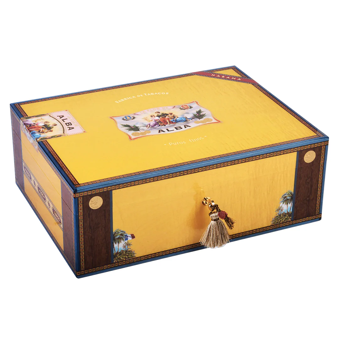 Elie Bleu Flor de Alba Yellow - 200 Count Humidor