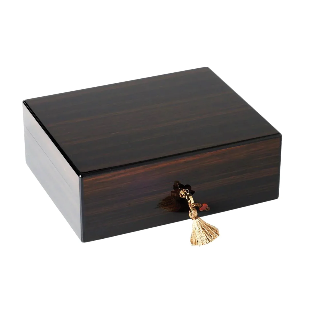 Elie Bleu Macassar Ebony - 75 Count Humidor