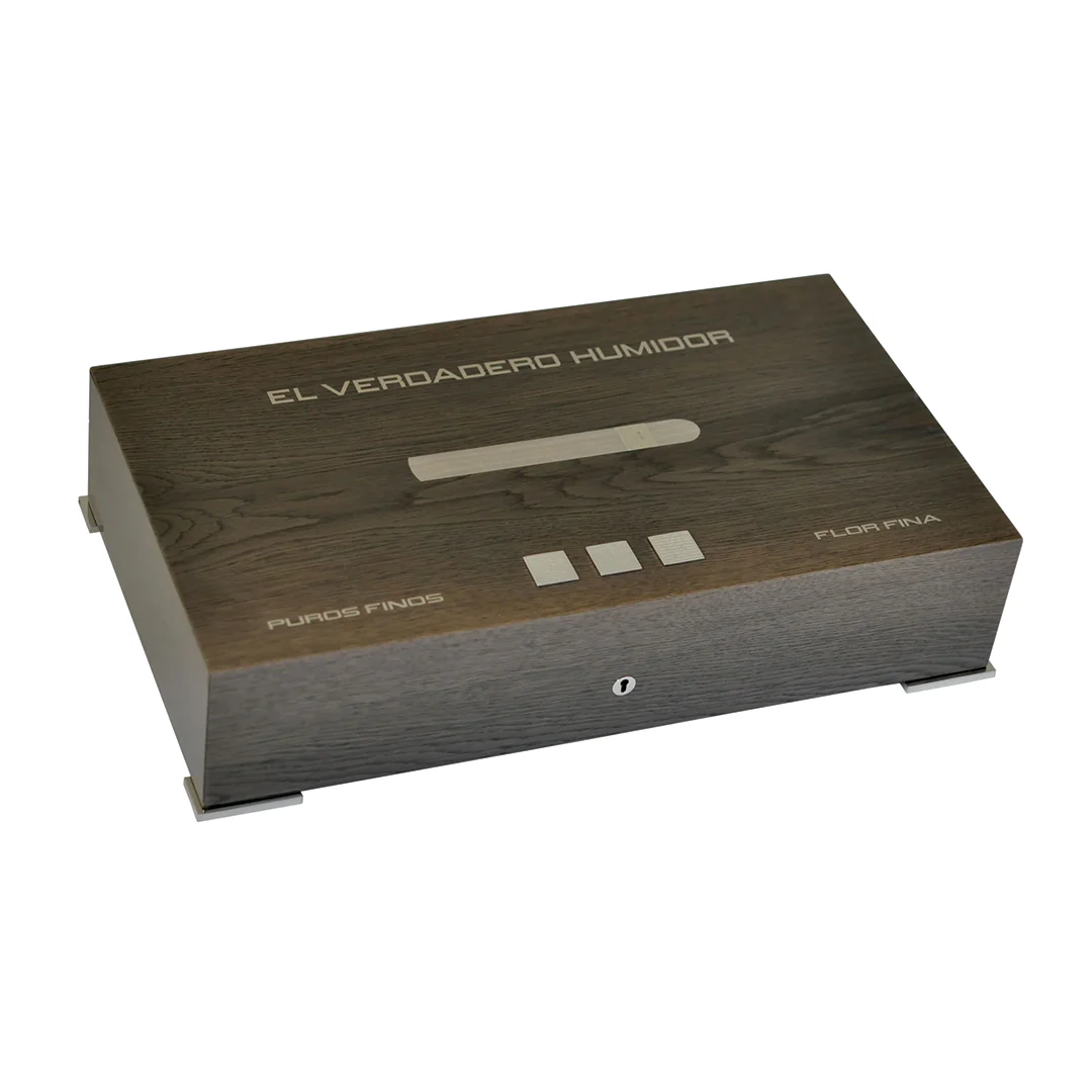 Elie Bleu New Medals Smoked Oak - 110 Count Humidor