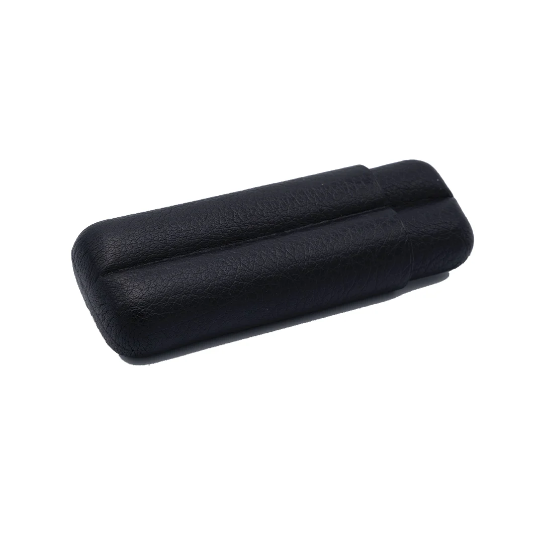 Fallon Black Leather Cigar Case