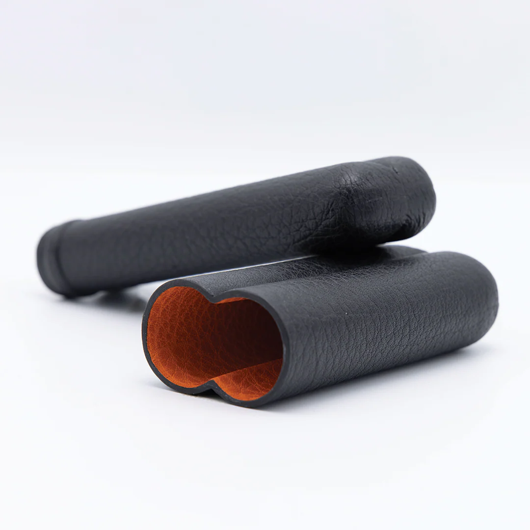 Fallon Black Leather Cigar Case - Image 2