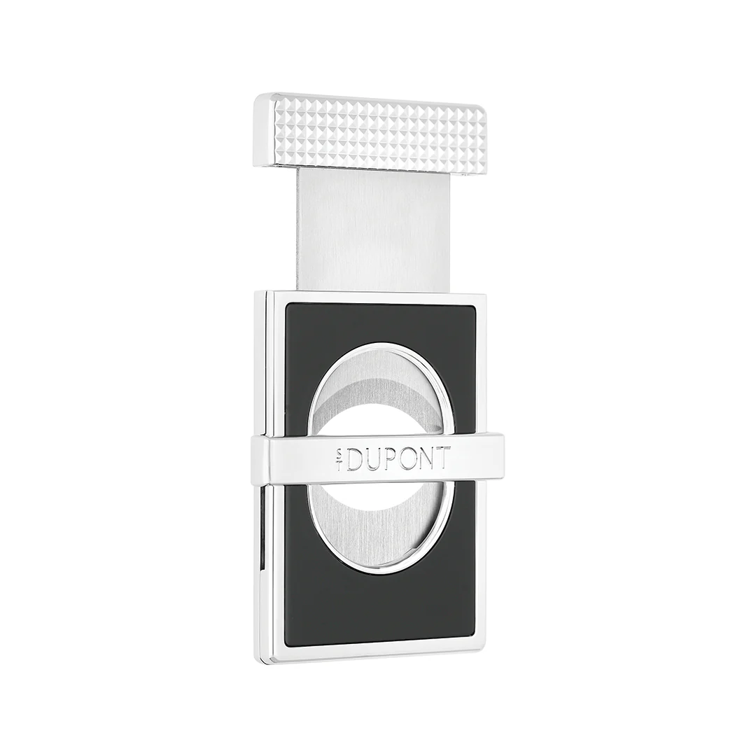 S.T. Dupont Black and Chrome Slim Cutter