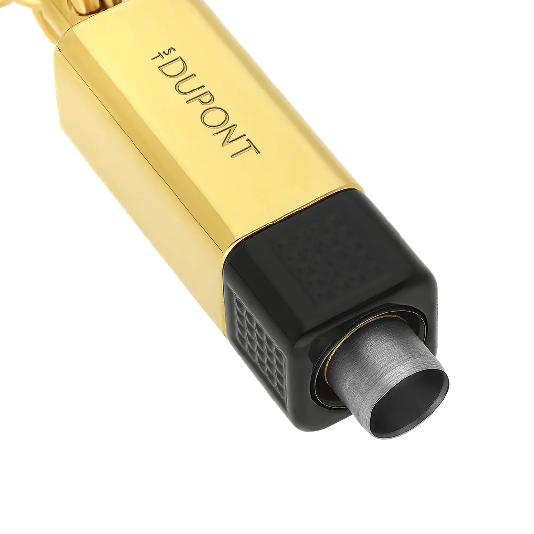 S.T. Dupont Black & Gold Double Puncher Cutter - Image 2