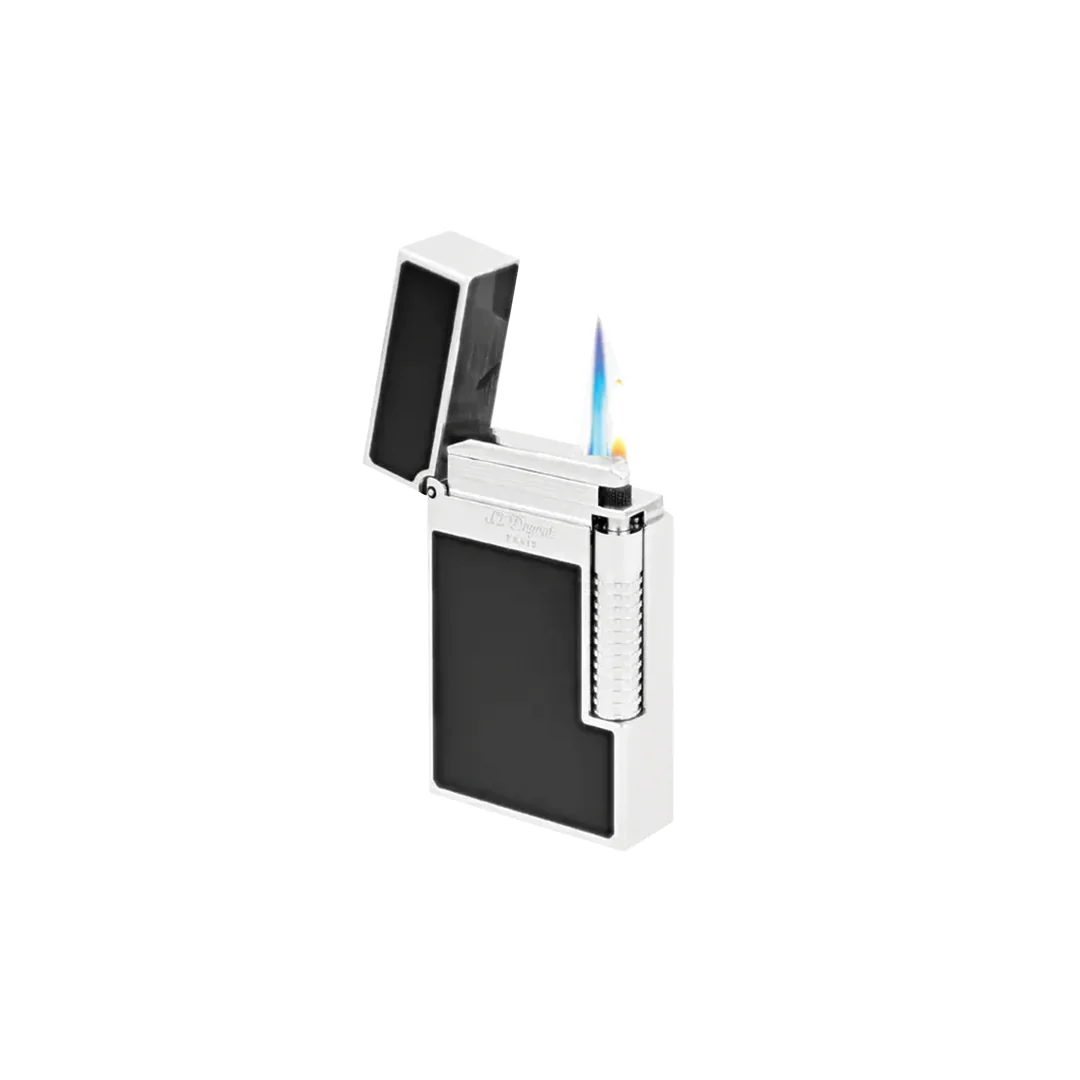 S.T. Dupont Le Grand Black Lacquer Lighter - Image 2