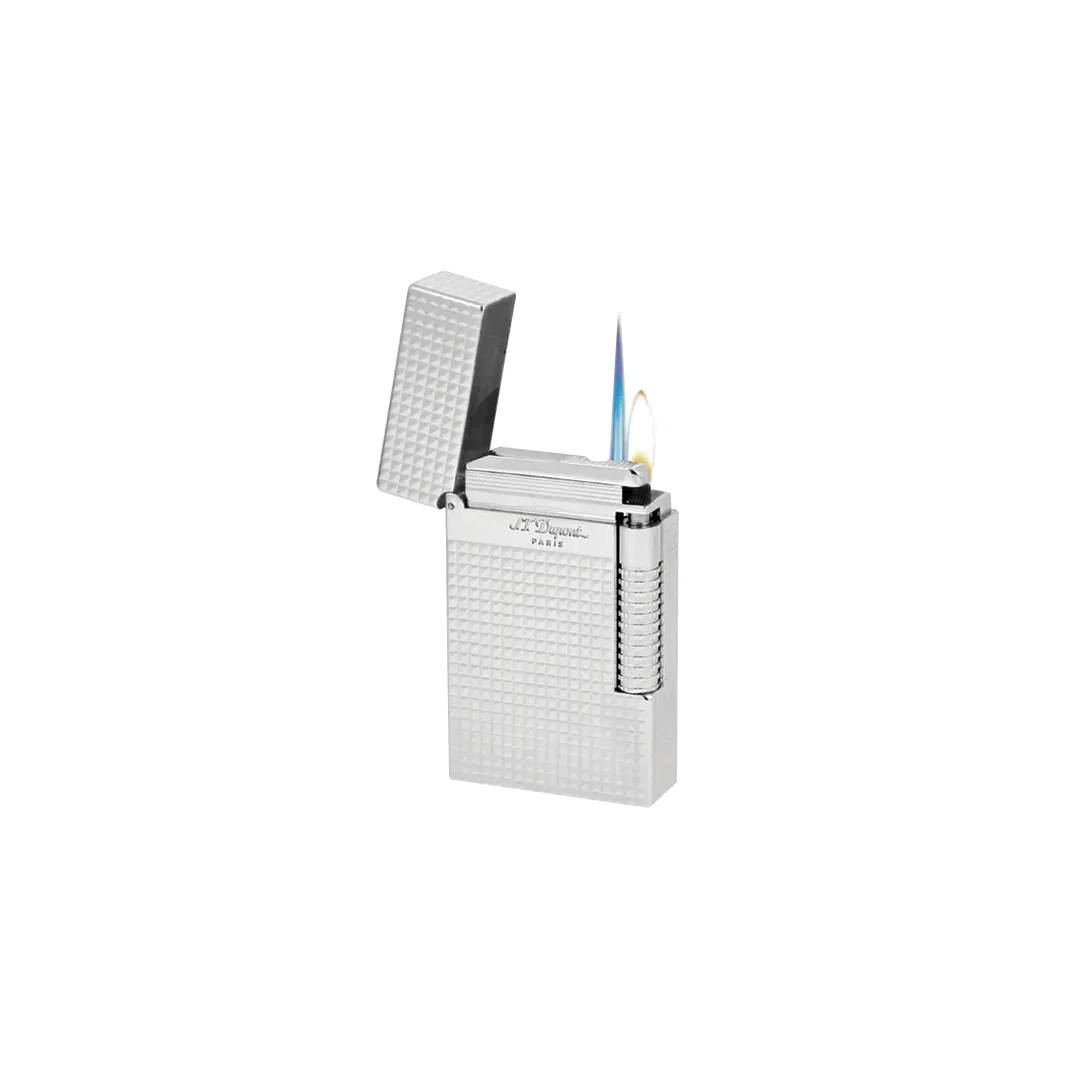 S.T. Dupont Le Grand Palladium Diamond Head Lighter - Image 2