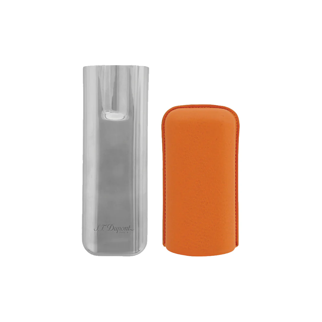 S.T. Dupont Orange Grain 2 Cigar Case - Image 2